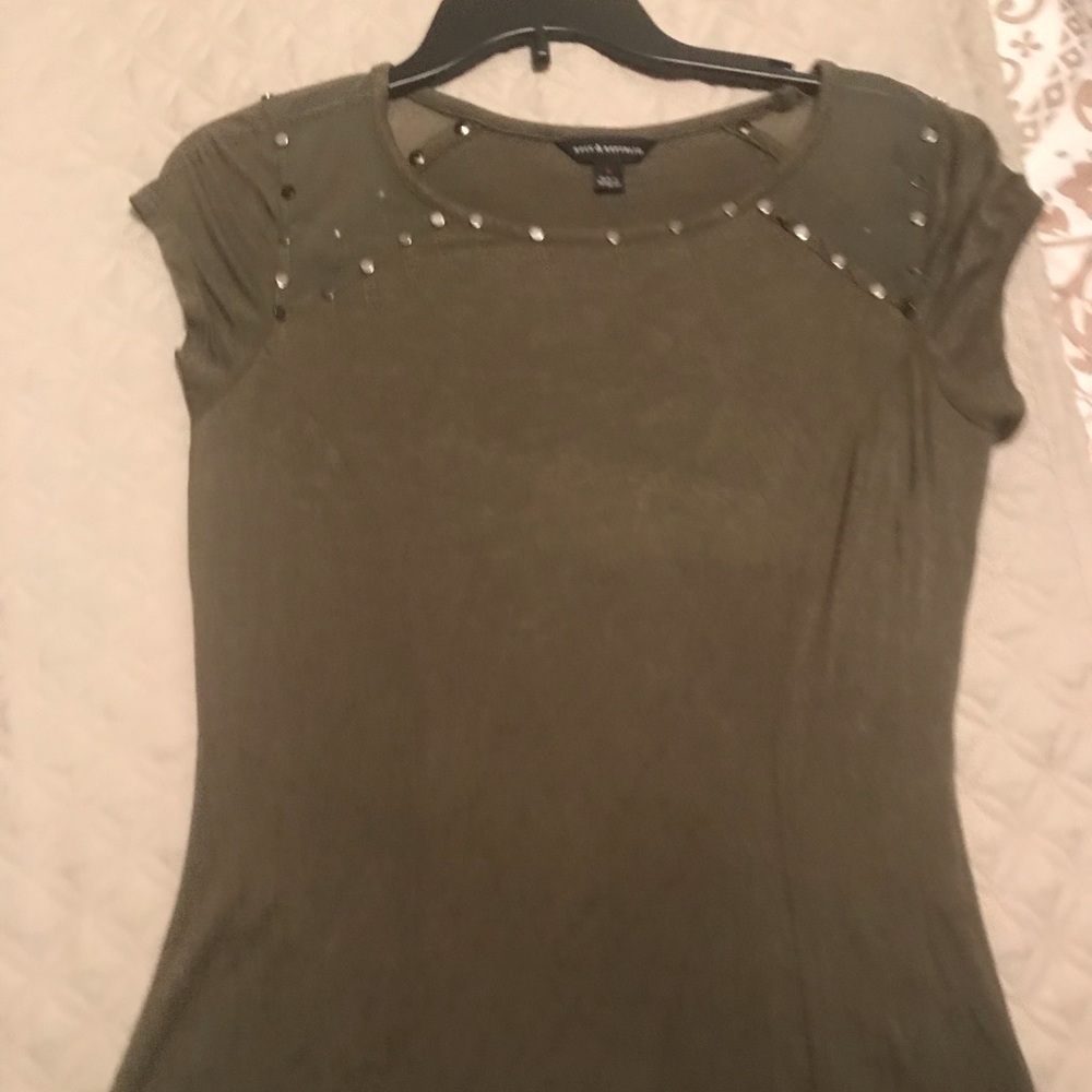 Olive green t-shirt